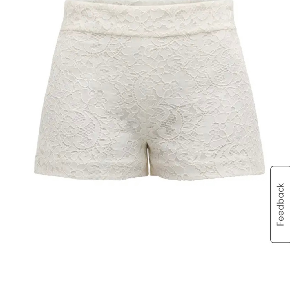 Alice + Olivia Dunn Lace Shorts